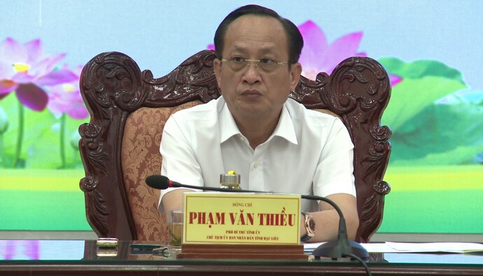 Ông Phạm Văn Thiều - Chủ tịch UBND tỉnh Bạc Liêu rất quan tâm đến việc phát triển của nhiều loại hình du lịch góp phần phát triển kinh tế tỉnh.