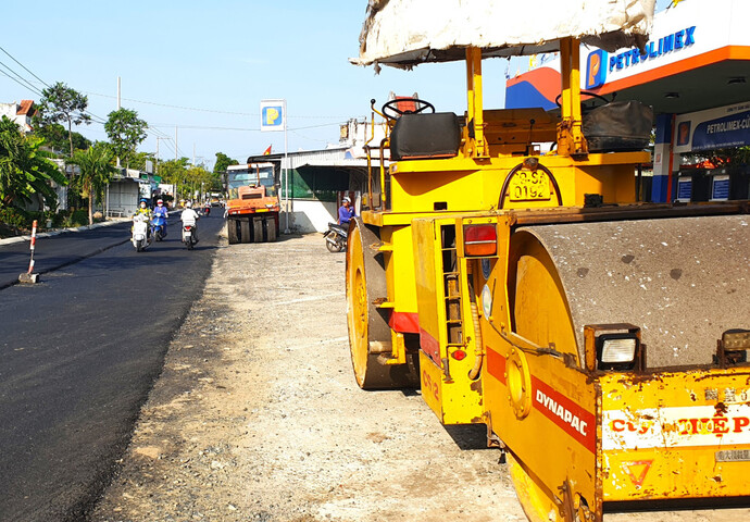 Hai xe lu liên quan đến vụ tai nạn.​