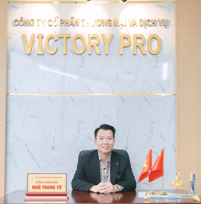 Ông Ngô Trang Tử - Tổng Giám đốc Công ty Cổ phần Thương mại và dịch vụ VICTORY PRO.