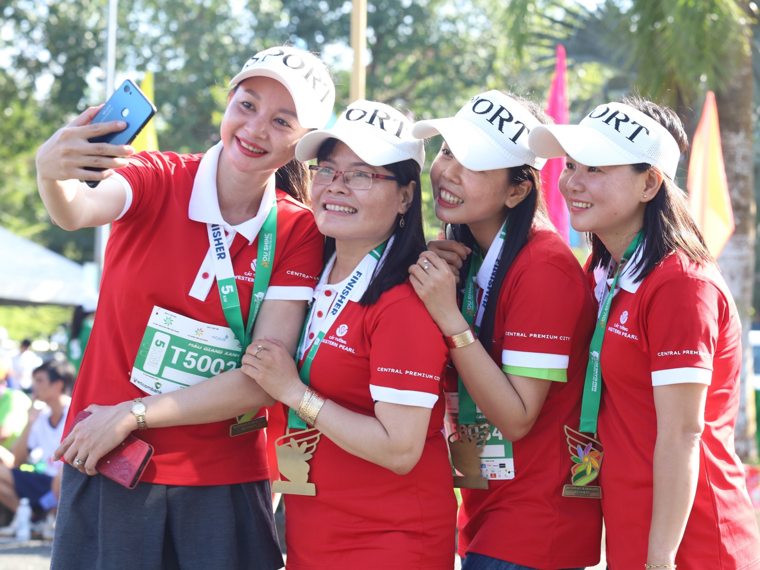 Giải Marathon quốc tế “Vietcombank Mekong Delta” - Hậu Giang là nơi để các vận động viên tham dự lưu lại những khoảnh khắc đẹp.