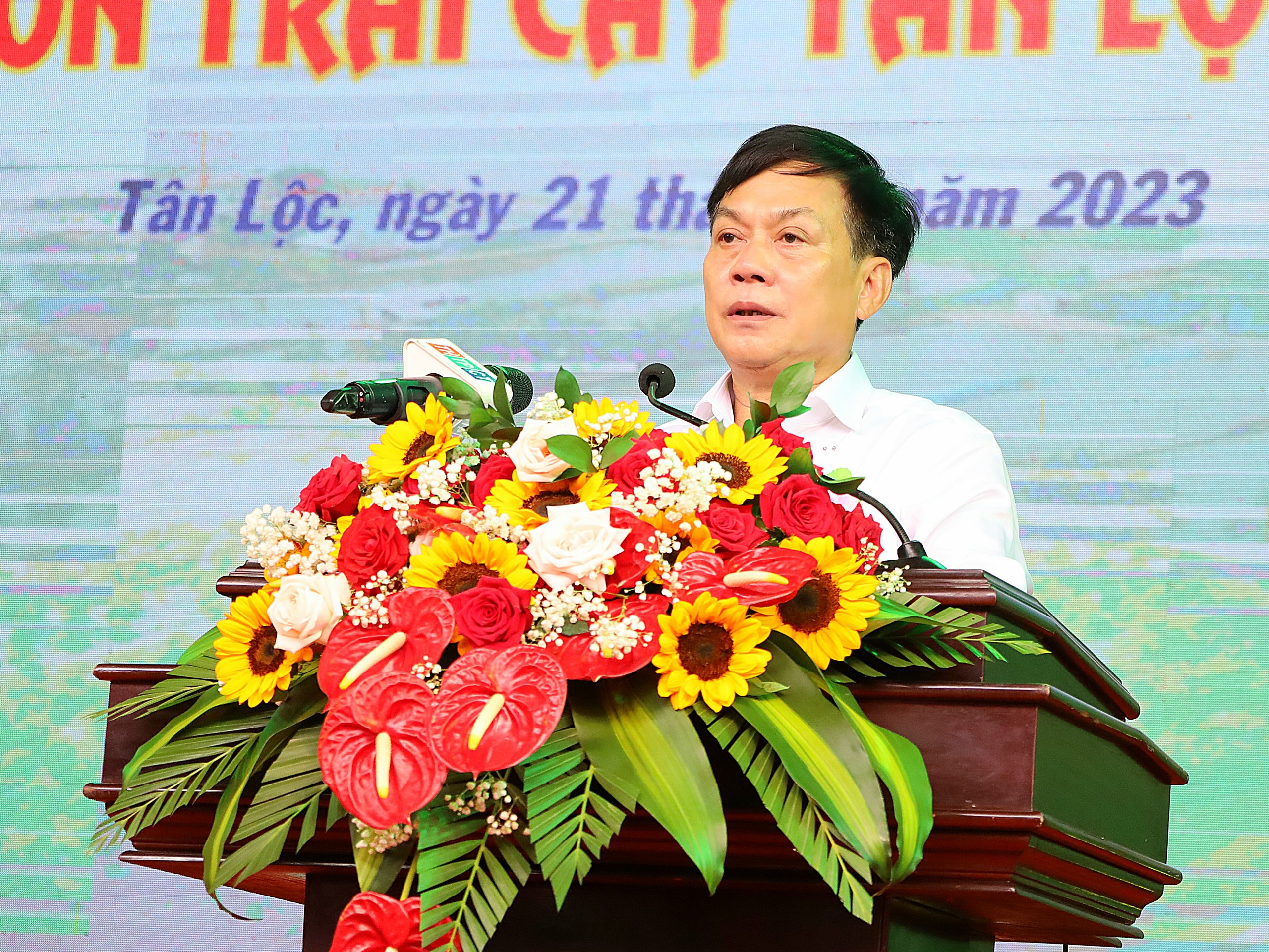 Ông Nguyễn Ngọc Hè - Phó Chủ tịch UBND TP. Cần Thơ phát biểu chỉ đạo tại buổi lễ.
