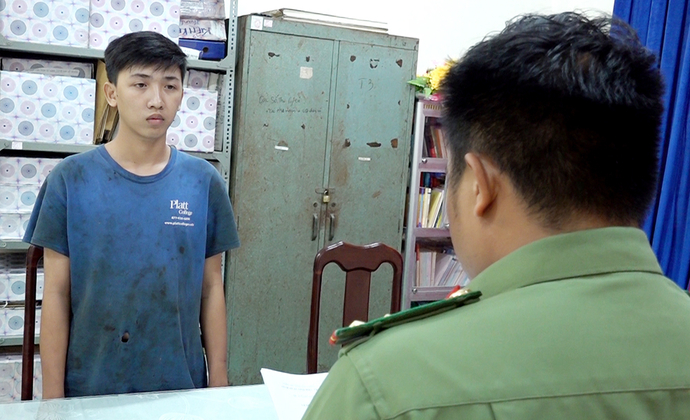 Cơ quan An ninh điều tra thi hành Lệnh giữ người trong trường hợp khẩn cấp đối với Cao Nguyễn Hoàng Phúc.