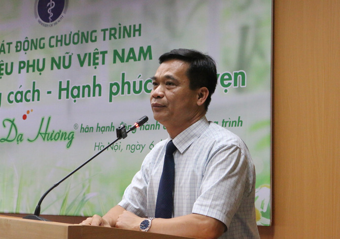 Ông Trần Đăng Khoa - Phó Vụ trưởng Vụ sức khỏe Bà mẹ - Trẻ em (Bộ Y tế).