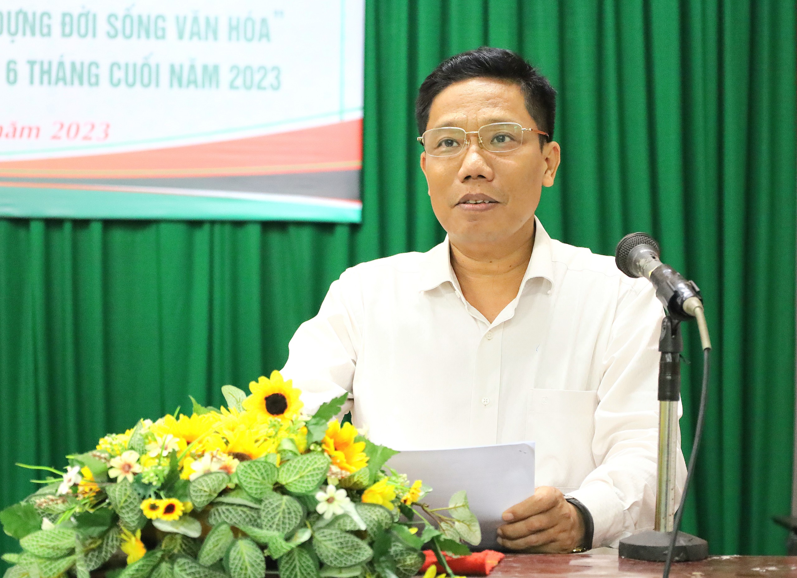 Ông Nguyễn Thực Hiện - Phó Chủ tịch UBND TP. Cần Thơ phát biểu chỉ đạo tại hội nghị.