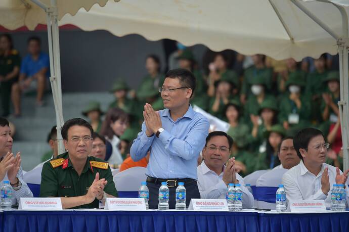 Ông Đặng Khắc Lợi - Phó Cục trưởng Cục Báo chí - Bộ TT&TT, đồng Trưởng Ban tổ chức giải Press Cup 2023.