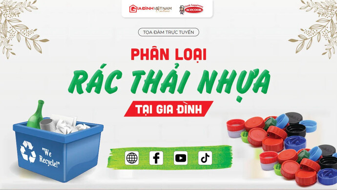 Tọa đàm chủ đề “Giải pháp phân loại rác thải nhựa tại gia đình” do Tạp chí Gia đình Việt Nam phối hợp với Công ty Cổ phần Acecook Việt Nam tổ chức vào sáng 27/9