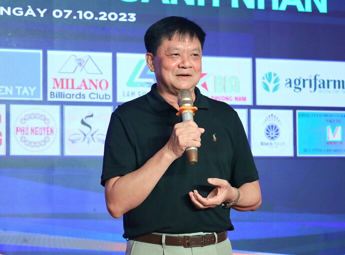 Ông Dương Tấn Hiển - UV BTV Thành ủy, Phó Chủ tịch thường trực UBND TP Cần Thơ phát biểu tại buổi gala giải.