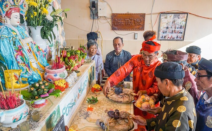 Vía Bà Thủy Long là Lễ hội truyền thống ở huyện Đầm Dơi, tỉnh Cà Mau. (Ảnh: Báo Cà Mau)