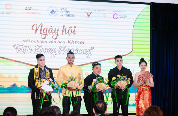 Ngày hội trải nghiệm Văn hoá Khmer “Răk Smay Somrong” diễn ra sôi nổi tại trường Cao đẳng FPT Polytechnic - Cần Thơ.