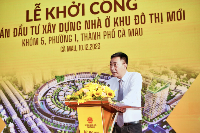 Ông Nguyễn Anh Tuấn, Phó Tổng Giám đốc Tập đoàn T&T Group phát biểu tại sự kiện.