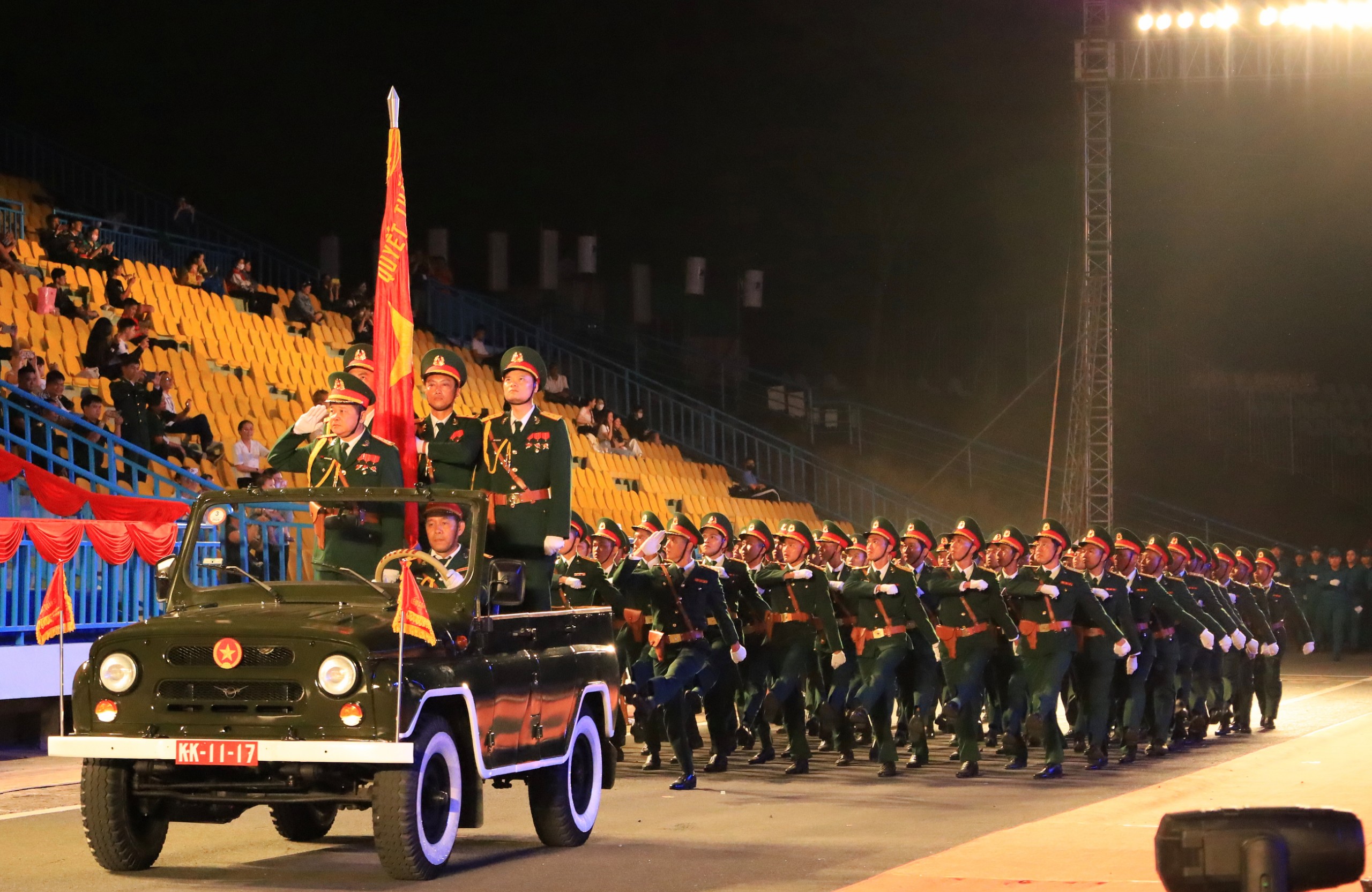 Tổng duyệt nội dung diễu hành tại lễ kỷ niệm 20 năm thành lập TP. Cần Thơ trực thuộc Trung ương.