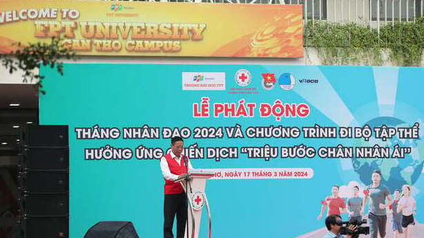 Ông Nguyễn Thực Hiện - Phó Chủ tịch UBND thành phố Cần Thơ phát biểu tại sự kiện