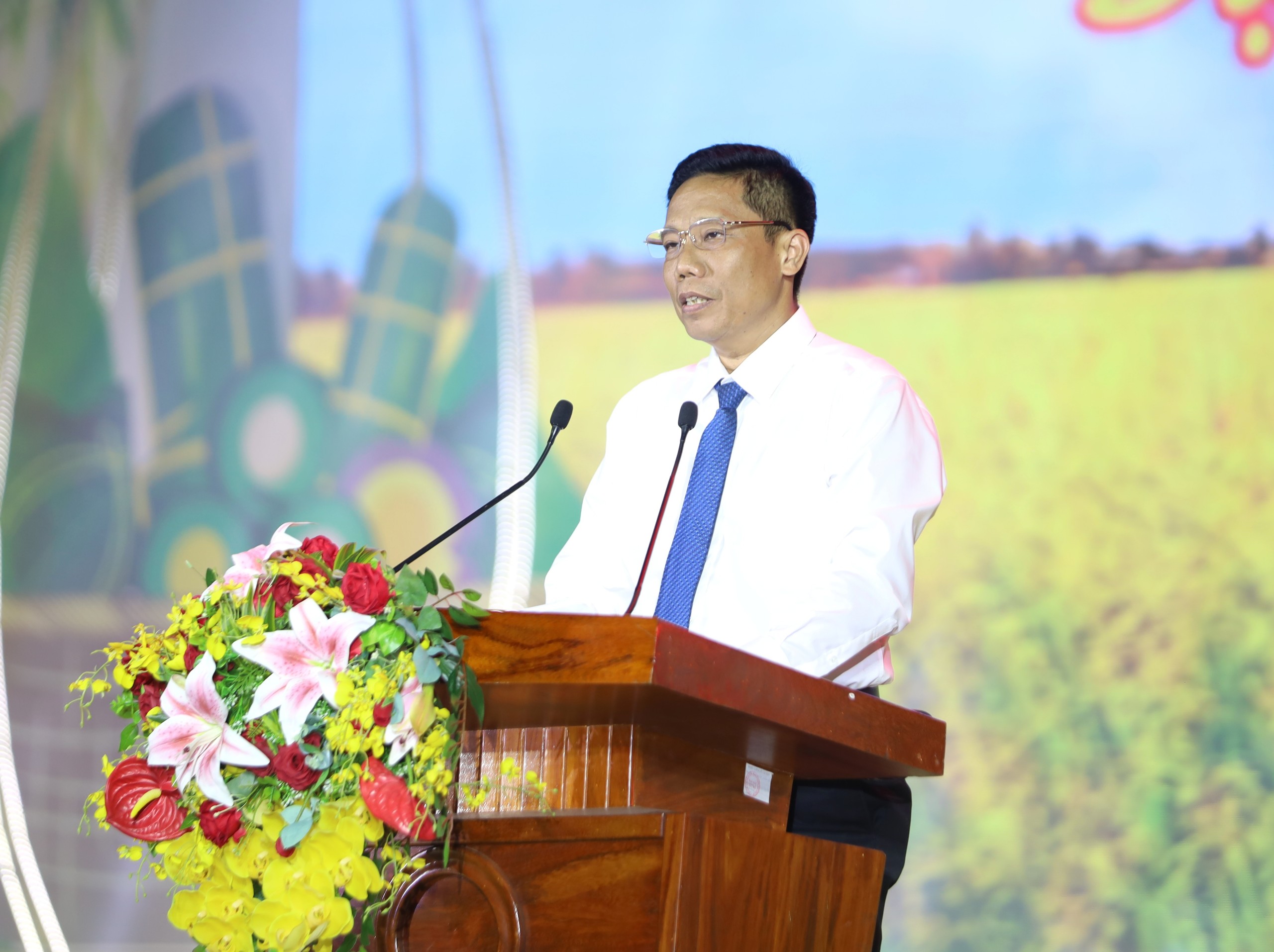 Ông Nguyễn Thực Hiện – Phó Chủ tịch UBND TP. Cần Thơ phát biểu khai mạc.