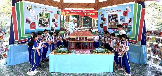 Hoạt động ngoại khoá cho các em học sinh Trường tiểu học Nguyễn Văn Trỗi.