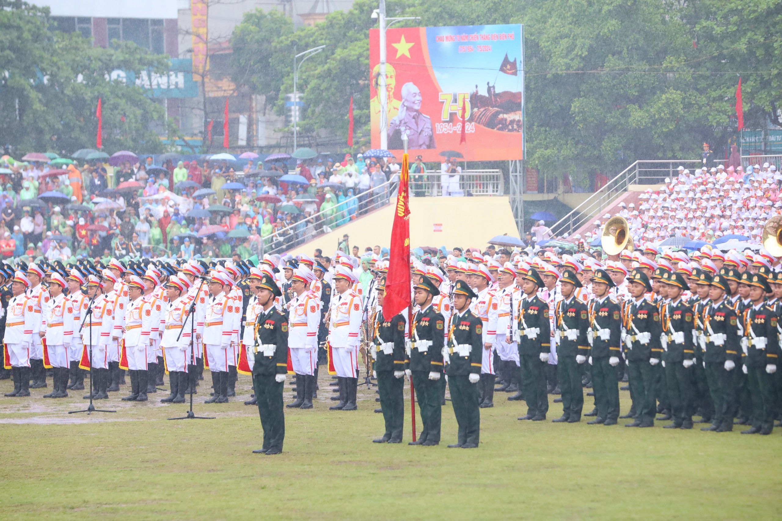 Lễ kỷ niệm, diễu binh, diễu hành là điểm nhấn quan trọng Lễ kỷ niệm 70 năm Chiến thắng Điện Biên Phủ (7/5/1954 - 7/5/2024).