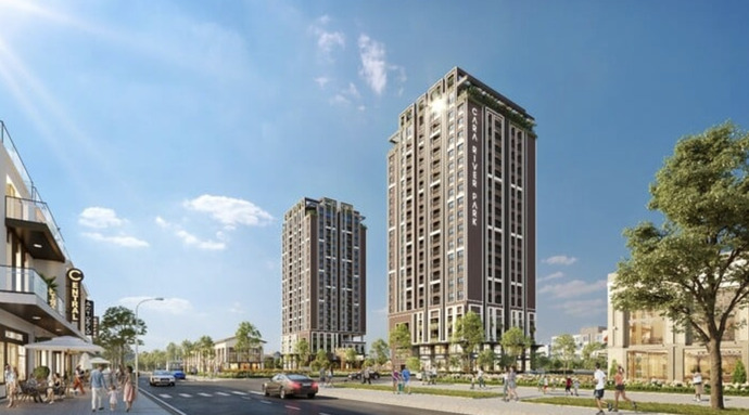 Cara River Park – toà tháp Luxury Tower