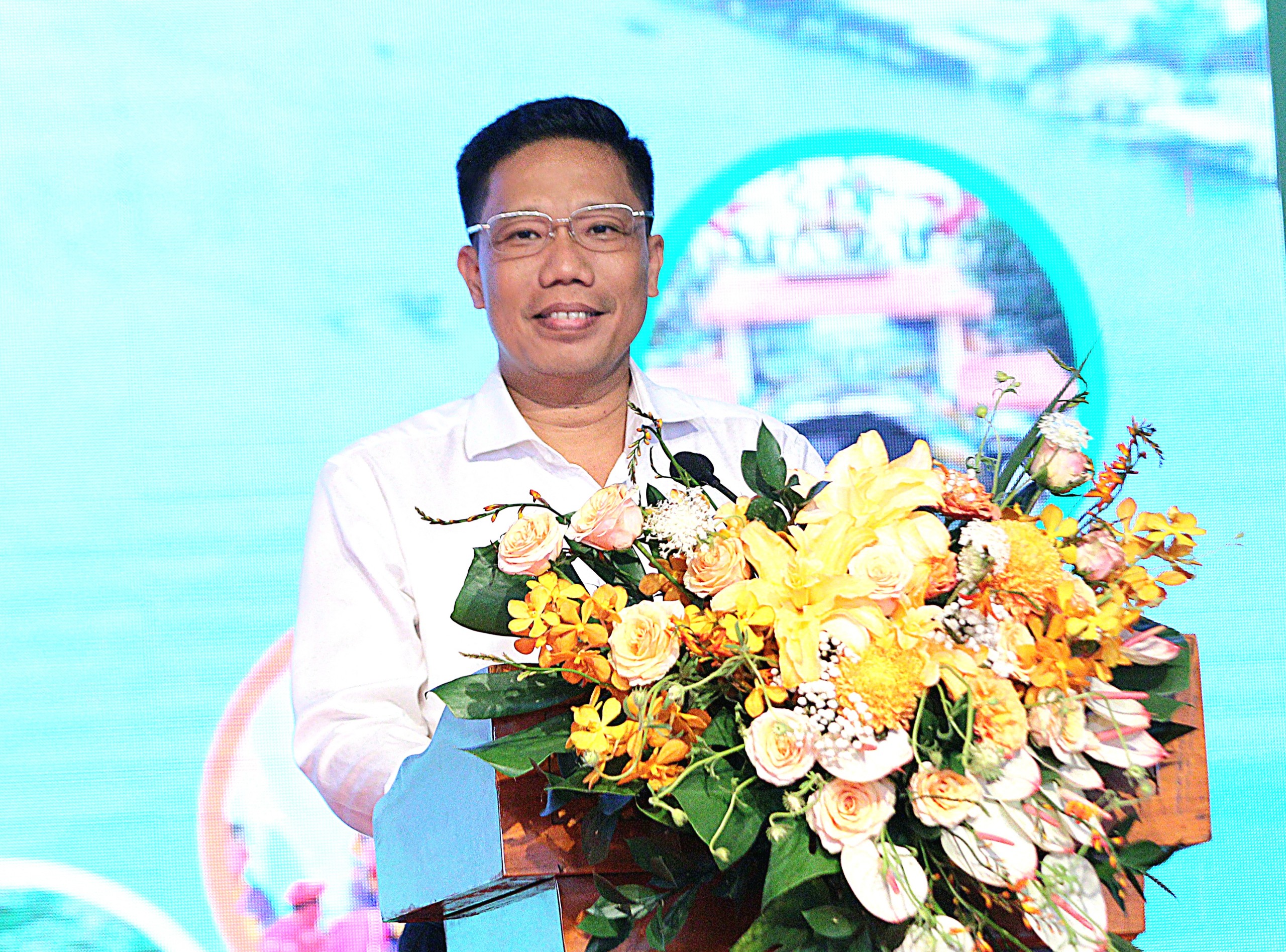 Ông Nguyễn Thực Hiện - Phó Chủ tịch UBND TP. Cần Thơ phát biểu chỉ đạo tại ngày hội.
