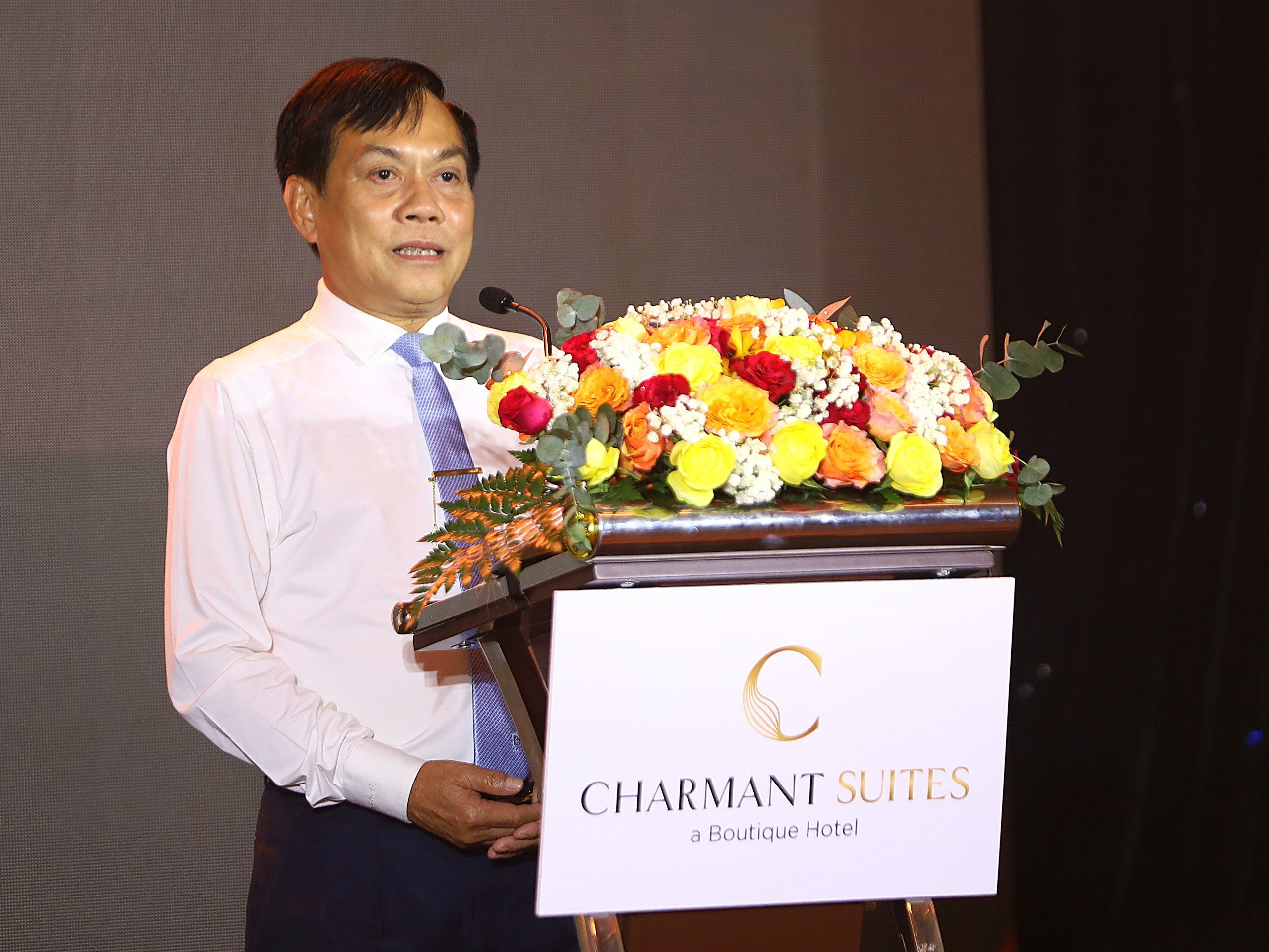 Ông Nguyễn Ngọc Hè - Phó Chủ tịch UBND TP. Cần Thơ phát biểu chúc mừng tại lễ khai trương.