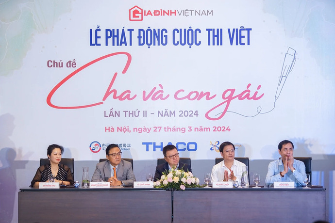 Lễ phát động cuộc thi 'Cha và con gái' lần thứ 2 năm 2024