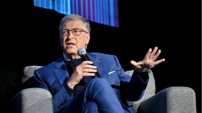 Bill Gates phát biểu tại sự kiện quảng bá loạt phim tài liệu “What’s Next? The Future with Bill Gates” của Netflix tại Thành phố New York vào ngày 26 tháng 9 năm 2024. Nguồn: Netflix