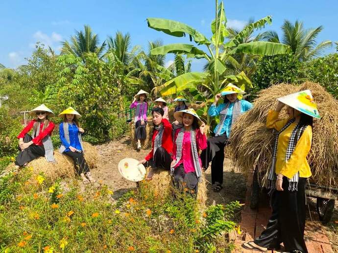 Khu du lịch không ngừng tạo cảnh quan môi trường, phát triển các tiểu cảnh để du khách chụp hình lưu niệm.