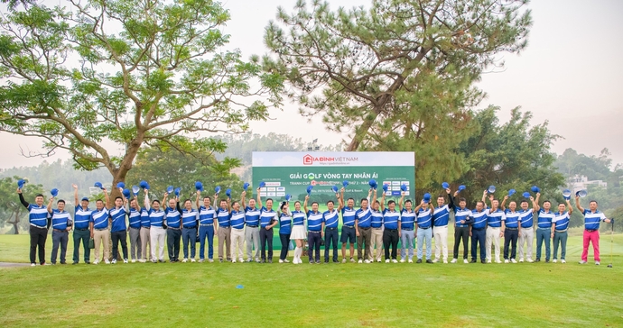 Giải golf “Vòng tay nhân ái” lần thứ 2 năm 2024 thu hút hơn 100 golfer tham dự