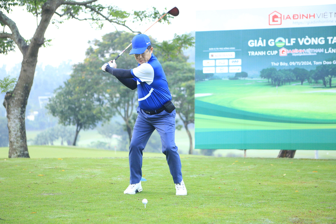 Các Golfer đánh giá cao những điều kiện thi đấu của sân golf Tam Đảo