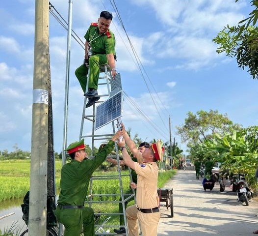 Công trình “Thắp sáng đường quê” tổng chiều dài 5.7 km.