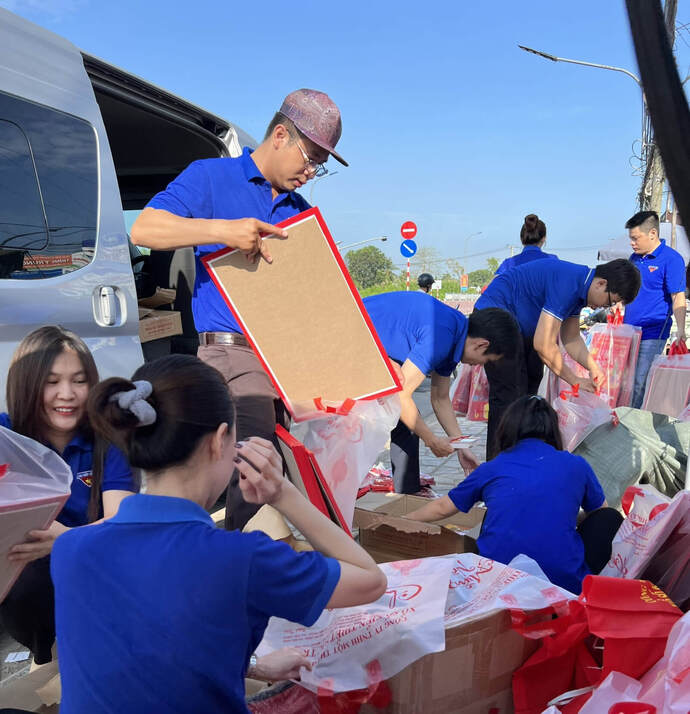 Hoạt động phong trào của Chi đoàn thu hút được đông đảo đoàn viên tham gia.