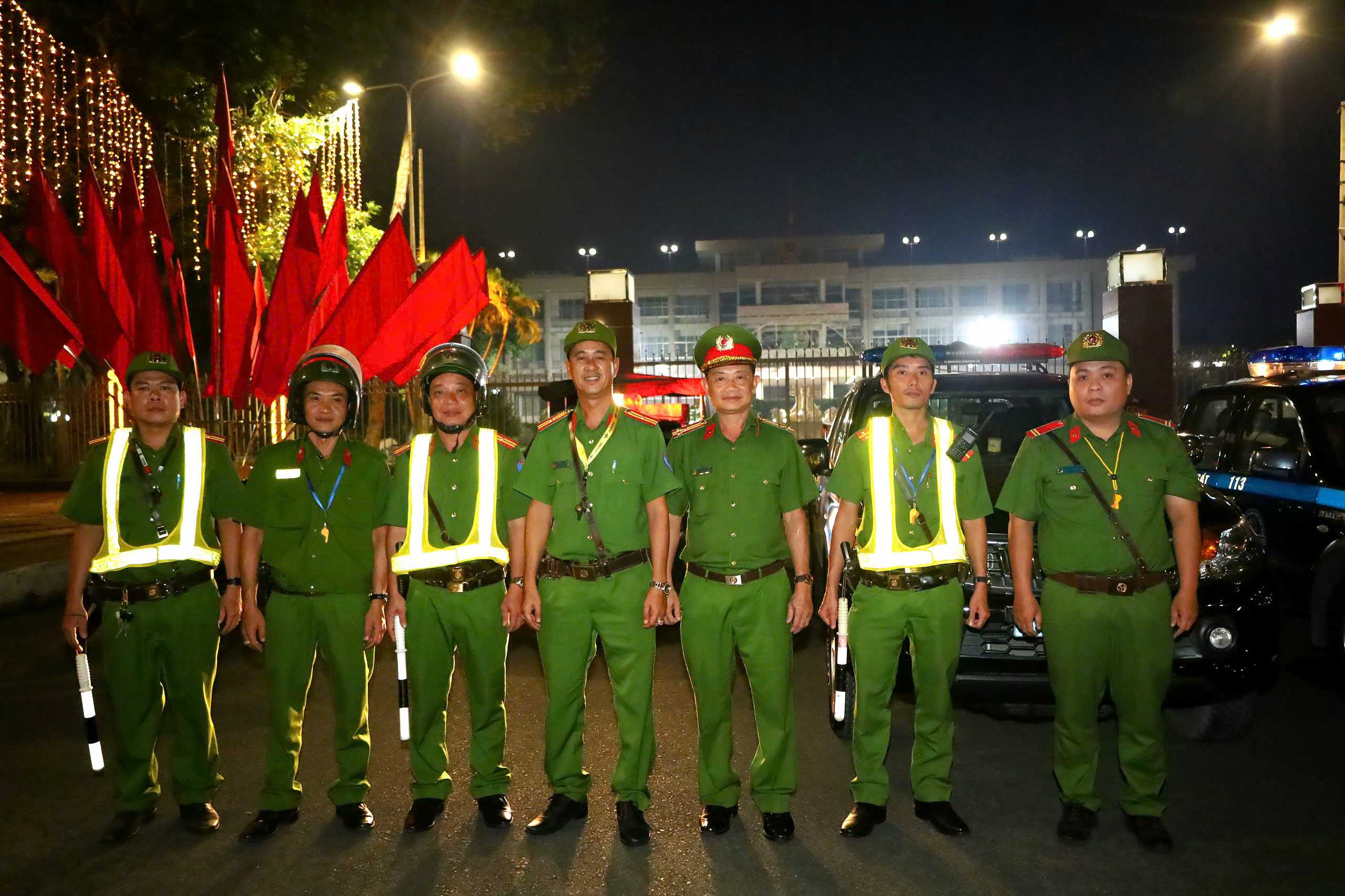 Lực lượng CSTT Công an TP. Cần Thơ sẵn sàng làm nhiệm vụ đảm bảo ANTT.