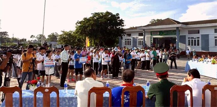 Quang cảnh buổi lễ Khai mạc.