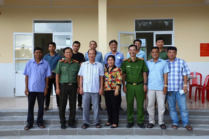Trụ sở Công an xã Kế Thành, huyện Kế Sách.