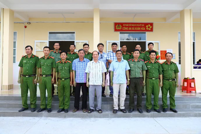 Trụ sở Công an xã Xuân Hòa, huyện Kế Sách.