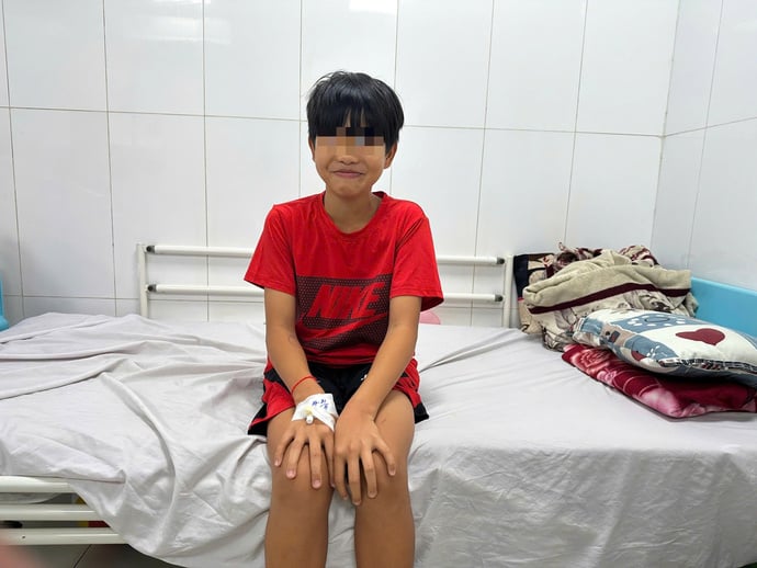 Em bé đã được cứu sống và qua cơn nguy kịch