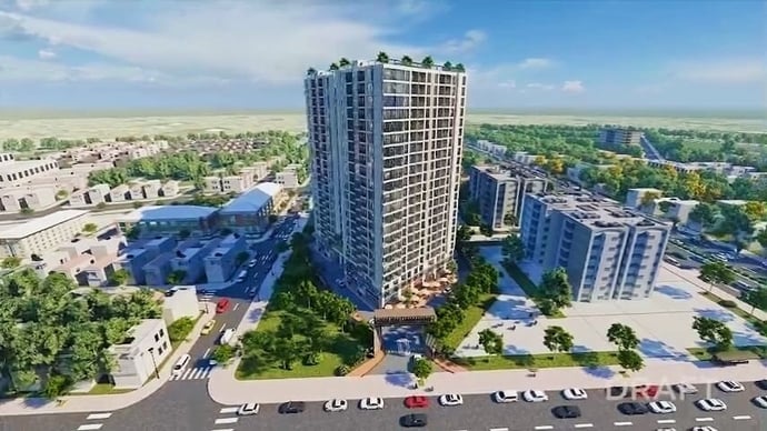 Phối cảnh dự án Thiên Quân – Marina Plaza Cần Thơ