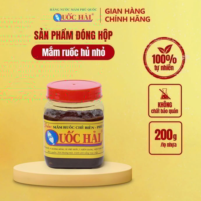 Một số sản phẩm nổi bật của nước mắm Quốc Hải