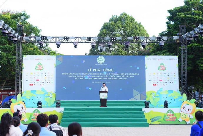 Ông Dương Tấn Hiển - Phó Chủ tịch UBND TP. Cần Thơ phát biểu tại chương trình