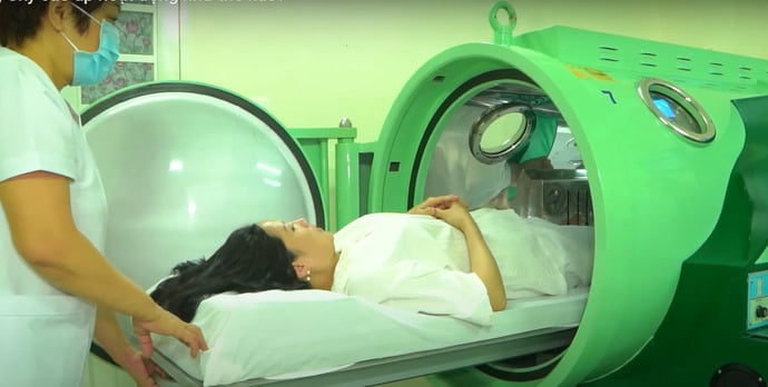 Oxy cao áp có tác dụng tốt trong việc chống lại lão hóa da