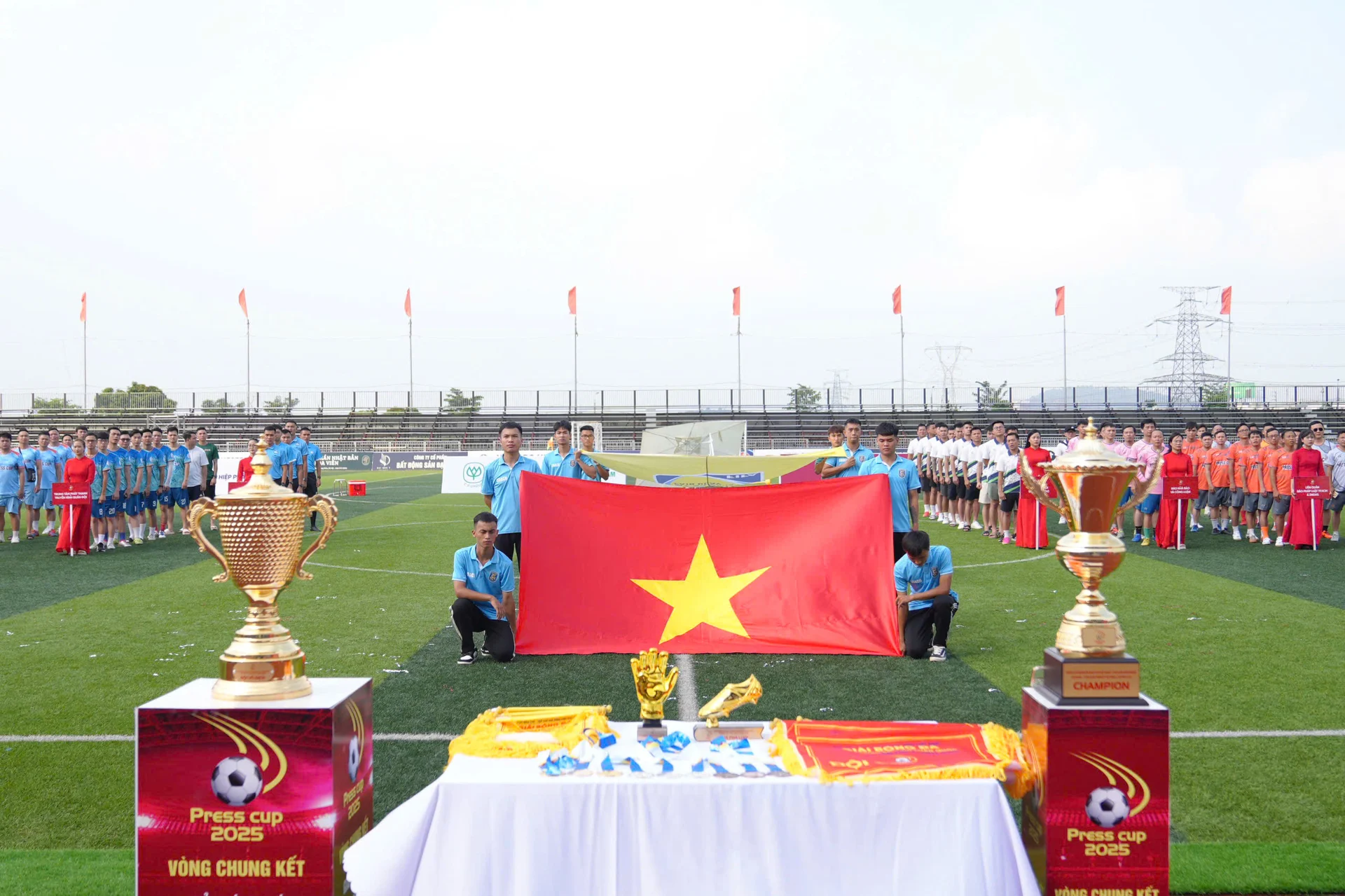 Press Cup 2025 được tổ chức với quy mô hoành tráng, chuyên nghiệp