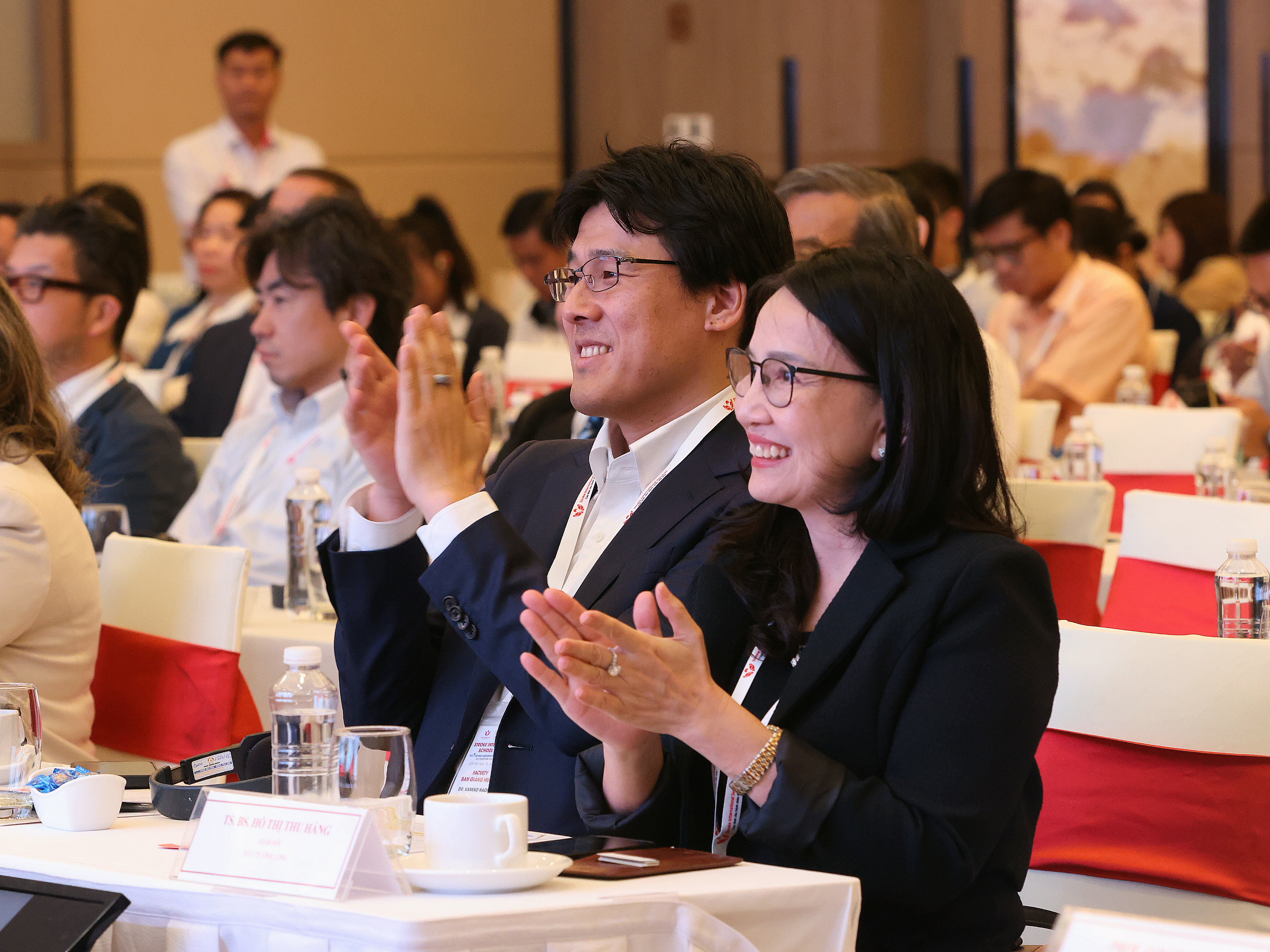 Các đại biểu tham dự Hội thảo và Đào tạo liên tục CME-Stroke Intervention School 2025.