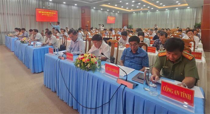 Quang cảnh đại biểu tham dự buổi họp báo quý 2.