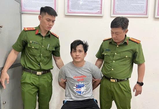 Bị can Bùi Minh Lợi. Ảnh: Cổng thông tin Công an tỉnh Cà Mau.