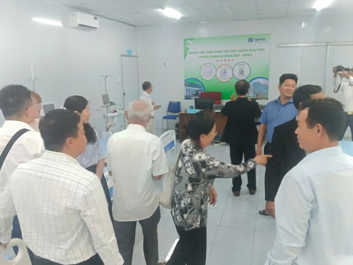 Hiện trung tâm có 15 máy lọc thận công nghệ Nhật Bản