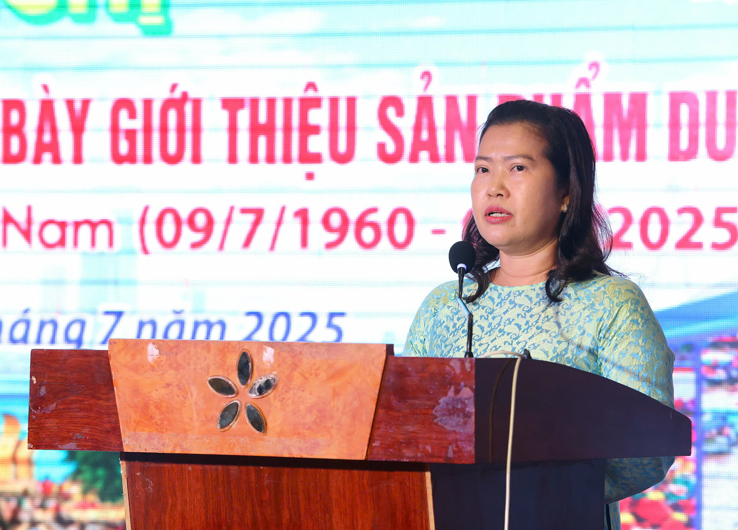 Bà Nguyễn Thị Ngọc Điệp - Phó Chủ tịch UBND TP. Cần Thơ phát biểu chỉ đạo tại hội nghị.