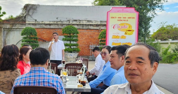 Ông Thái Đăng Khoa phát biểu