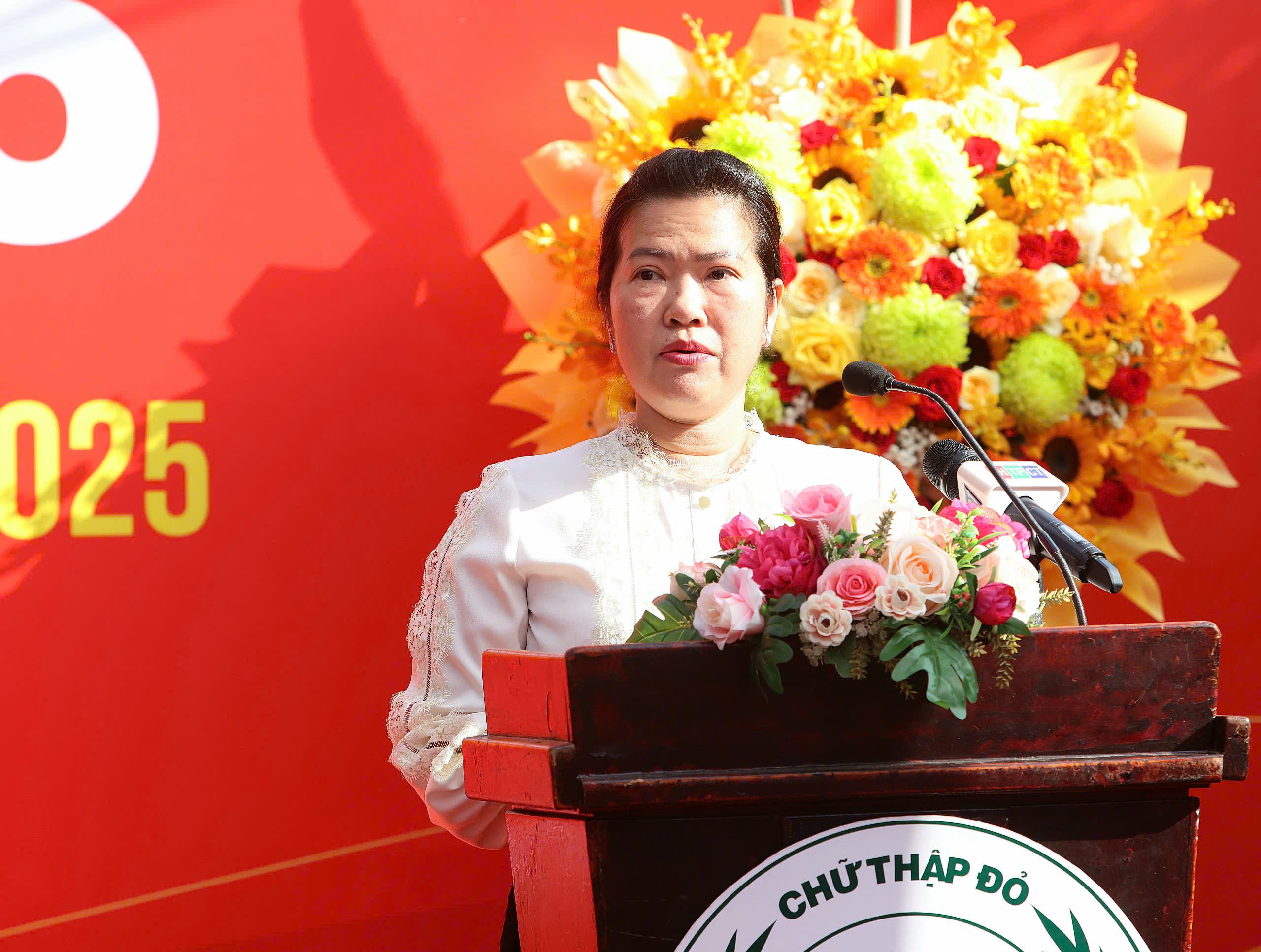 Bà Nguyễn Thị Ngọc Điệp - Phó Chủ tịch UBND TP. Cần Thơ phát biểu tại chương trình.