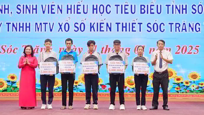 Công ty XSKT Sóc Trăng đồng hành cùng học sinh