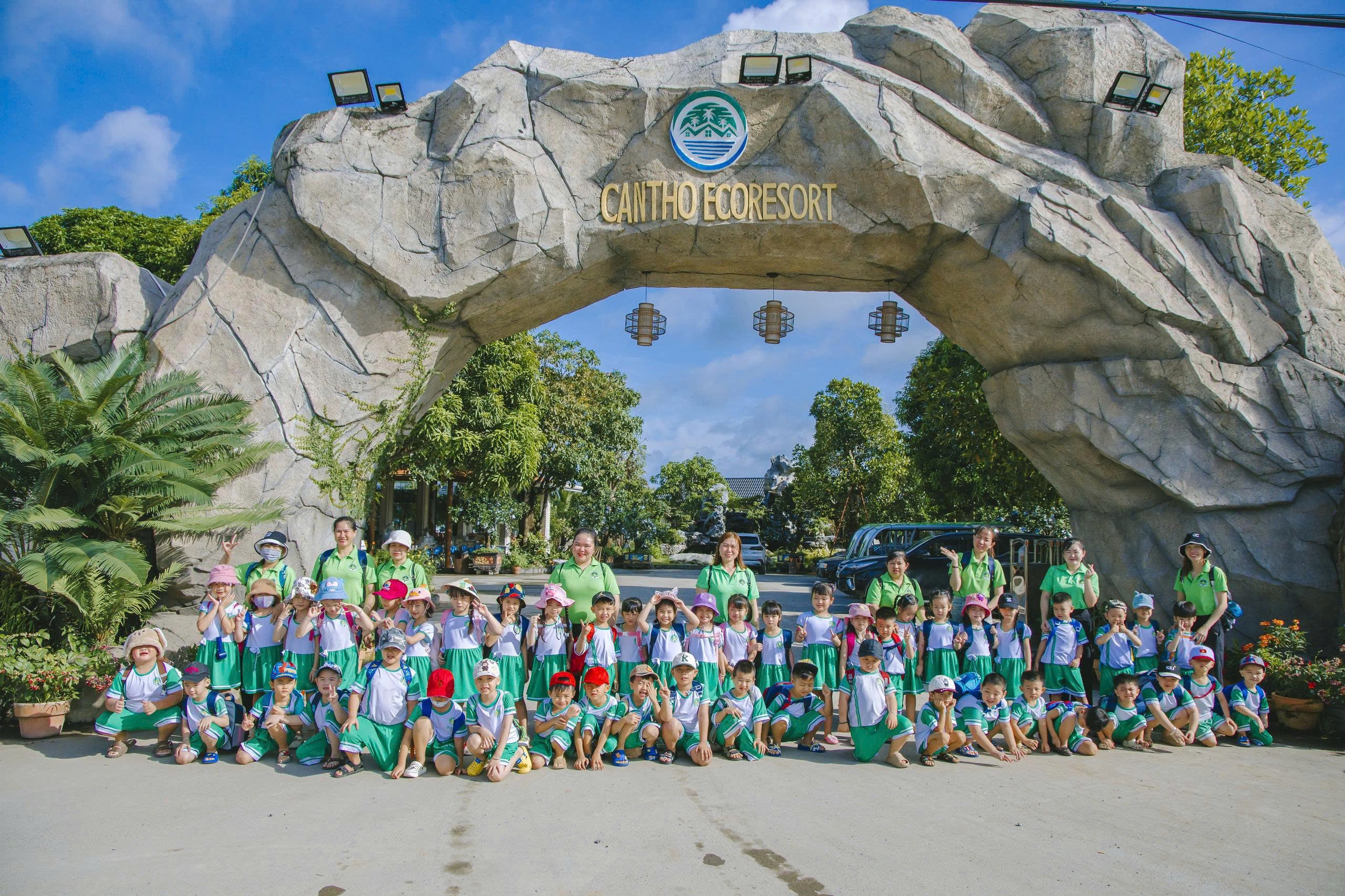 Hè rực rỡ của Trường Mầm Non Bé Ngoan tại Cantho Eco Resort.