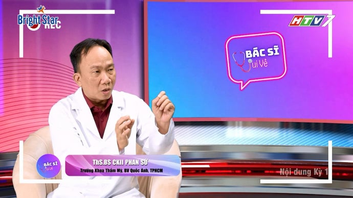 Thạc sĩ – Bác sĩ chuyên khoa II, Phan Sử trong chương trình Bác sĩ vui vẻ HTV7.