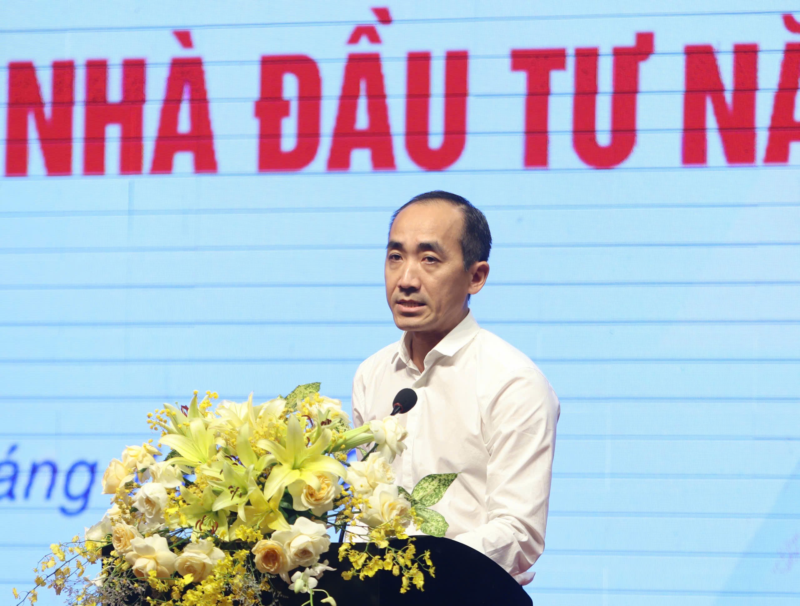 Ông Nguyễn Phương Lam - Giám đốc VCCI Cần Thơ phát biểu tại buổi họp mặt.
